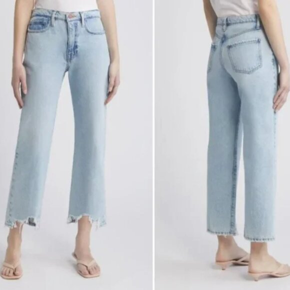 FRAME Le Jane Crop Jeans ✨ great condition, worn several times for photos! - Picture 1 of 3